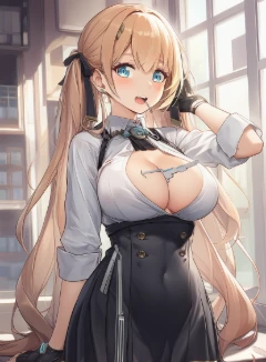 女孩子的胸部是机甲操控杆